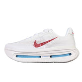 Tênis de Corrida Nike Air Zoom Vomero Premium Branco e Azul/Vermelho