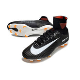 Chuteira Campo FG Nike Mercurial Superfly 5 Elite Preta e Branca