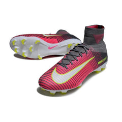 Chuteira Campo FG Nike Mercurial Superfly 5 Elite Vermelha e Preta