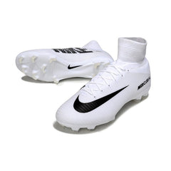 Chuteira Campo FG Nike Mercurial Superfly 5 Elite Branca e Preta