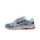 Tênis de Corrida Nike P-6000 Cinza e Light Azul