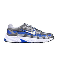 Tênis de Corrida Nike P-6000 Prateado e Azul