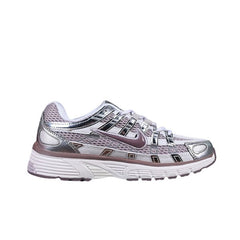Tênis de Corrida Nike P-6000 Sliver e Rosa