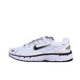 Tênis de Corrida Nike P-6000 Branco e Preto