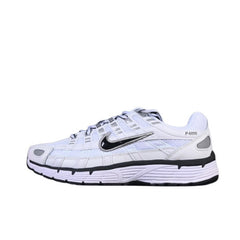 Tênis de Corrida Nike P-6000 Branco e Preto