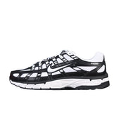 Tênis de Corrida Nike P-6000 Branco e Preto