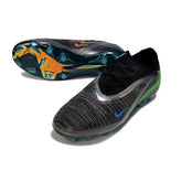 Chuteira Campo FG Nike Phantom 6 Elite Preta e Cinza