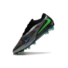 Chuteira Campo FG Nike Phantom 6 Elite Preta e Cinza