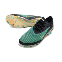 Chuteira Campo FG Nike Phantom 6 Elite Preto e Verde