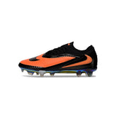 Chuteira Campo FG Nike Phantom 6 Elite Pack Preto e Laranja Infantil