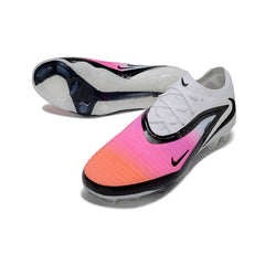Chuteira Campo FG Nike Phantom 6 Elite Preta, Branca e Rosa