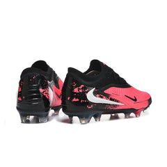 Chuteira Campo Sintético AG Nike Phantom 6 Elite Preta e Pack Rosa Infantil