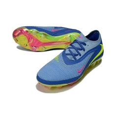 Chuteira Campo FG Nike Phantom 6 Elite Azul e Roxa