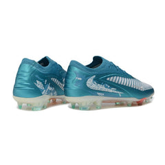 Chuteira Campo FG Nike Phantom 6 Elite Azul e Branco