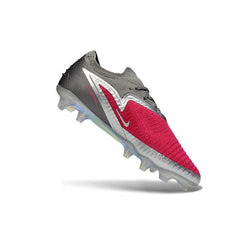 Chuteira Campo FG Nike Phantom 6 Elite Cinza, Prateada e Rosa