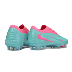 Chuteira Campo FG Nike Phantom 6 Elite Azul-Clara e Rosa