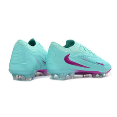 Chuteira Campo FG Nike Phantom 6 Elite Azul Claro e Roxo