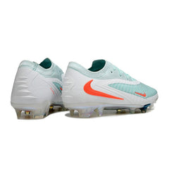 Chuteira Campo FG Nike Phantom 6 Elite Azul-Clara e Branca