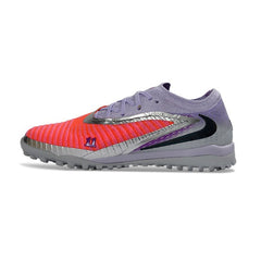 Chuteira Society TF Nike Phantom 6 Elite Roxa e Rosa