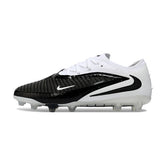 Chuteira Campo Sintético AG Nike Phantom 6 Elite Branco e Preto