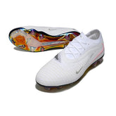 Chuteira Campo FG Nike Phantom 6 Elite Branca e Rosa
