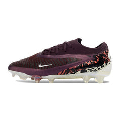 Chuteira Campo FG Nike Phantom 6 Elite Vinho e Branco