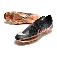 Chuteira Campo FG Nike Phantom GT 2 Elite Pack Generation Preta e Verde