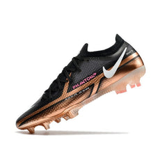 Chuteira Campo FG Nike Phantom GT 2 Elite Pack Generation Preta e Verde