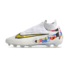 Chuteira Campo FG Nike Phantom GX Elite DF Branca