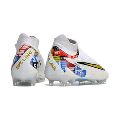 Chuteira Campo FG Nike Phantom GX Elite DF Branca