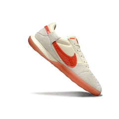 Chuteira Futsal IC Nike Streetgato Branca e Laranja