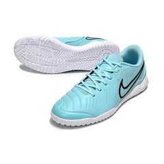 Chuteira Futsal IC Nike Tiempo 10 Legend Academy Azul-Clara Indoor