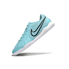 Chuteira Futsal IC Nike Tiempo 10 Legend Academy Azul-Clara Indoor
