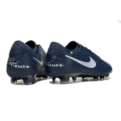 Chuteira Campo FG Nike Tiempo 10 Legend Luxe Elite Azul Italy Pack