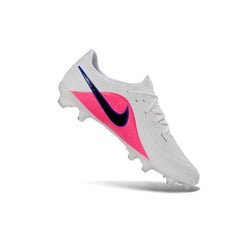 Chuteira Campo FG Nike Tiempo Legend 11 Elite Branca , Azul e Rosa Infantil