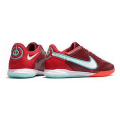 Chuteira Futsal IC Nike Tiempo Legend 9 Elite Pack Blueprint Cinza