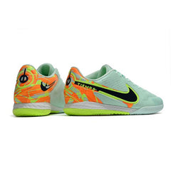 Chuteira Futsal IC Nike Tiempo Legend 9 Elite Pack Bonded Azul e Branca