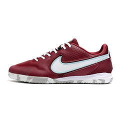 Chuteira Futsal IC Nike Tiempo Legend 9 Elite Vermelha Escura