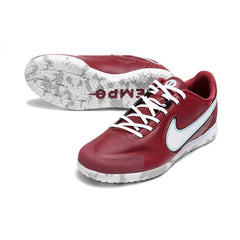 Chuteira Futsal IC Nike Tiempo Legend 9 Elite Vermelha Escura