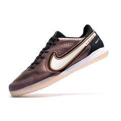 Chuteira Futsal IC Nike Tiempo Legend 9 Elite Pack Generation Preta e Branca