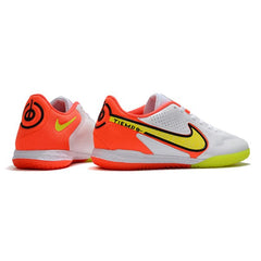 Chuteira Futsal IC Nike Tiempo Legend 9 Elite Pack Motivation Azul e Branca