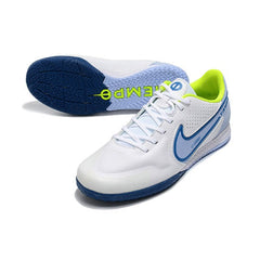 Chuteira Futsal IC Nike Tiempo Legend 9 Elite Branca and Azul-Clara