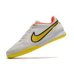 Chuteira Futsal IC Nike Tiempo Legend 9 Elite Branca