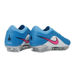 Chuteira Campo FG Nike Tiempo Maestro Elite Azul, Rosa e Branco