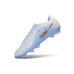 Chuteira Campo FG Nike Tiempo Maestro Elite Branco e Light Azul