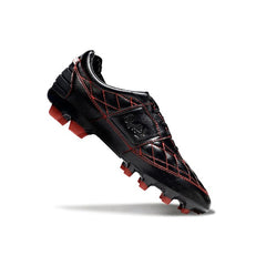 Chuteira Campo FG Nike Tiempo R10 Legend Elite Preta, Vermelha e Branca