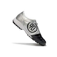 Chuteira Society TF Nike Total 90 III Cinza e Preta
