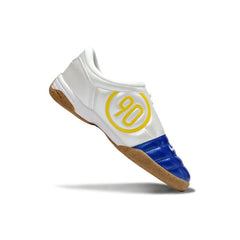 Chuteira Futsal IC Nike Total 90 III Branca e Azul