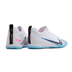 Chuteira Futsal IC Nike Vapor 15 Pro Zoom Pack Blast Azul e Branca