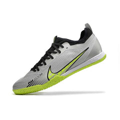Chuteira Futsal IC Nike Vapor 15 Pro Zoom Cinza e Verde